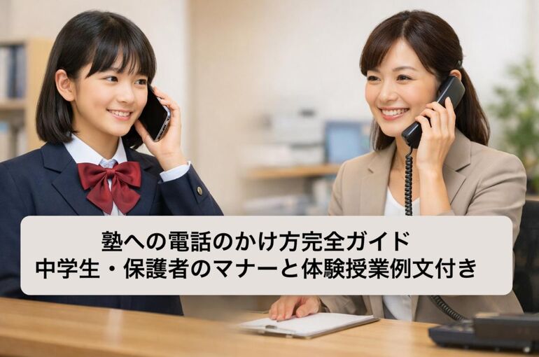 12 塾 電話 かけ方