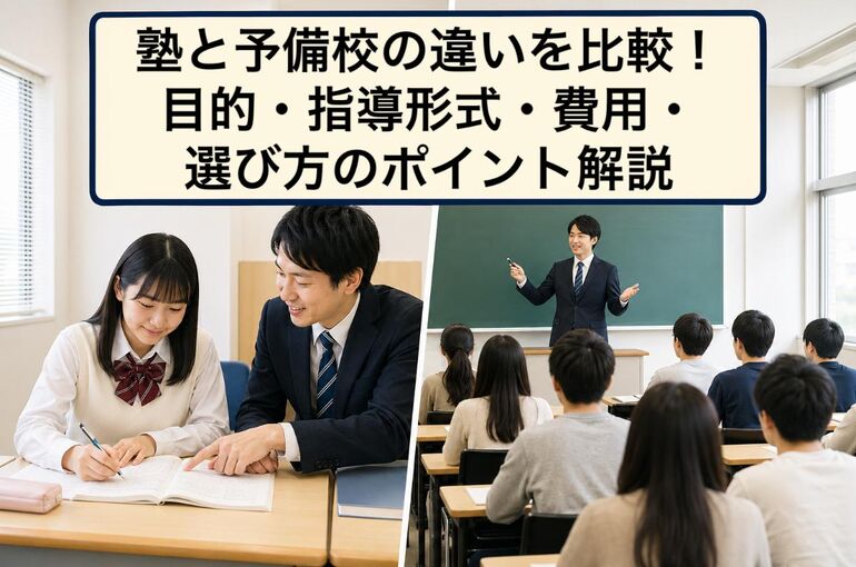 塾 予備校 違い